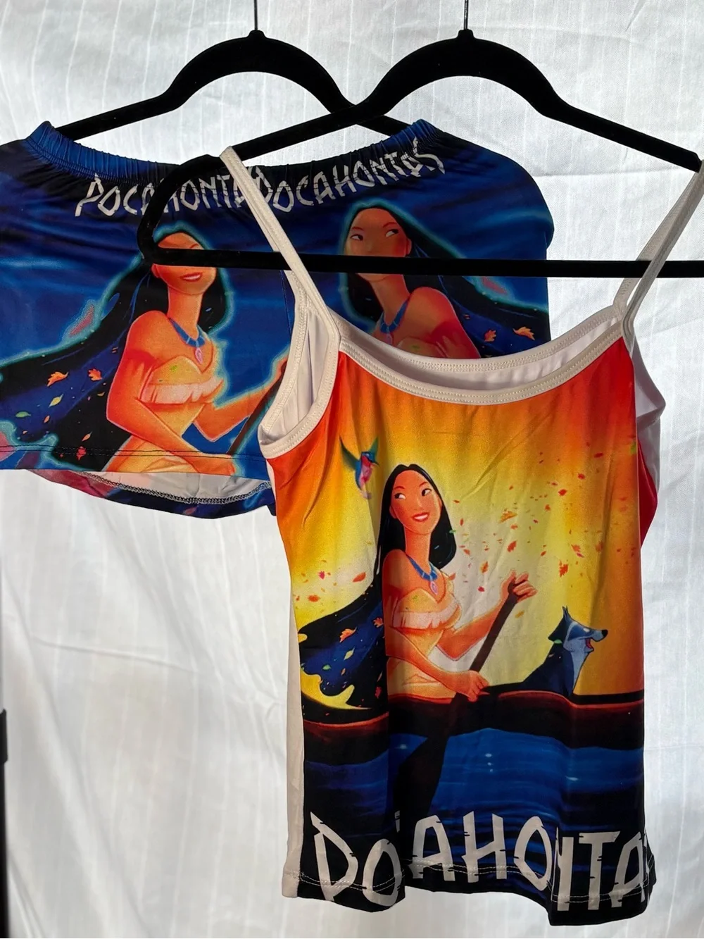 Pocahontas Graphic Tank and Top - Multicolor
